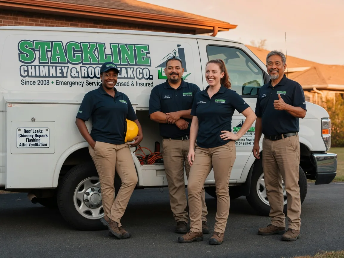 Chimney flashing repair company in Mokena, IL